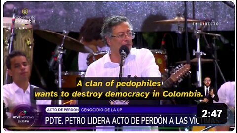 🇨🇴🇺🇸🇻🇪 Colombian President Gustavo Petro labeled Trump a member of the "pedophile clan".