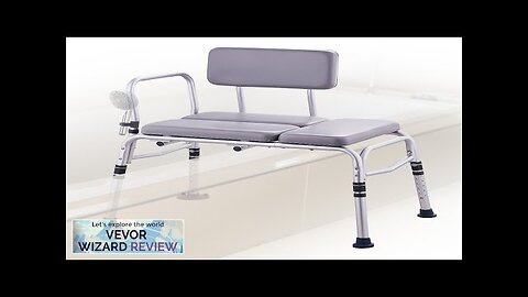 VEVOR Tub Transfer Bench for Bathtub 500lbs Shower Seats for Adults Lightweight Review