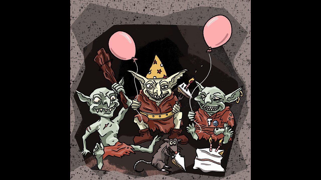 Goblin Party - Daily Drawing Challenge 7