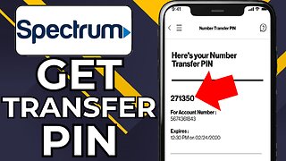 HOW TO GET SPECTRUM TRANSFER PIN