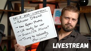 [12.12] Moar Podcaster Drama, Trump Reclassifying Cannabis, UK Readying For War, New Epstein Photos