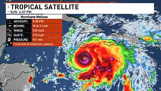 Hurricane Melissa Poses Catastrophic Threat To The Caribbean - Winter Storm Warning Issued
