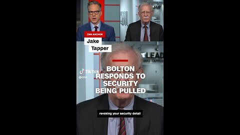 John Bolton responds to Trumps cancellation of his security detail