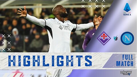 HIGHLIGHTS | FIORENTINA 0-3 NAPOLI | SERIE A 24/25 | ALL GOALS HD | WEEK 19