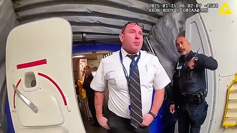 Airline Pilot Pulled From Cockpit After DUI Arrest | Airport Police Bodycam
