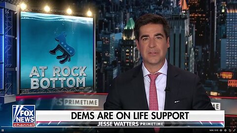 Watters - Joe thought he’d leave the White House and so would all his scandals