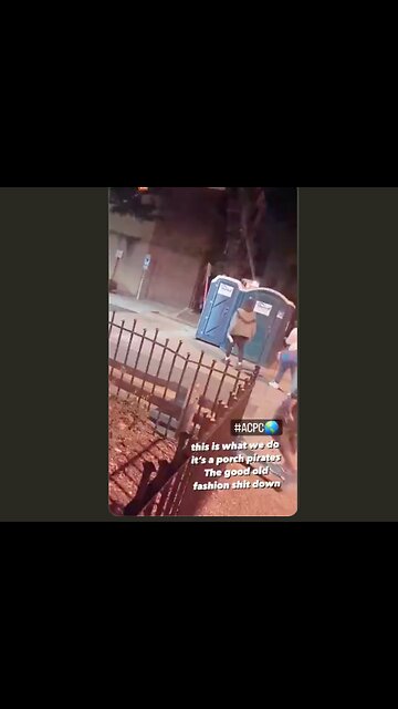 He went from porch pirate to poop pirate - Nasty Karma for this thief 🤣🤣🤣