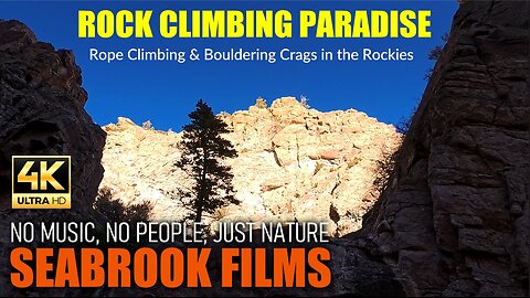 Rock Climbing Paradise: Rope Climbing and Bouldering Crags in the Rockies