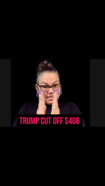 🚨 Trump Cuts Off $40 Billions! 😱 #ASL #deaf #signlanguage