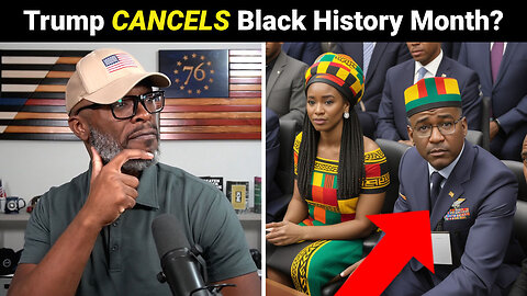 Mainstream Media LIES About Trump Cancelling Black History Month!
