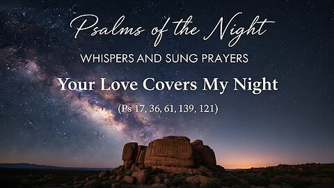 Psalms of the Night – Whispers and Sung Prayers — Your Love Covers My Night