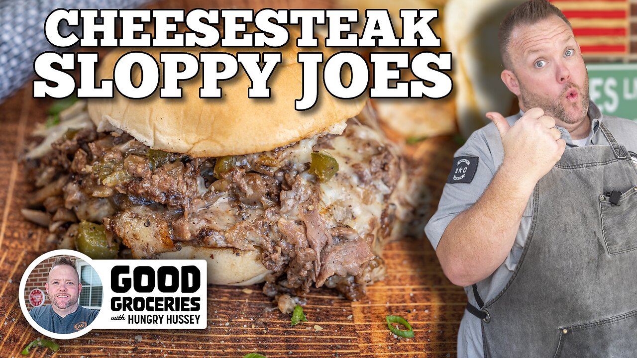 Cheesesteak Sloppy Joes on the Blackstone Griddle