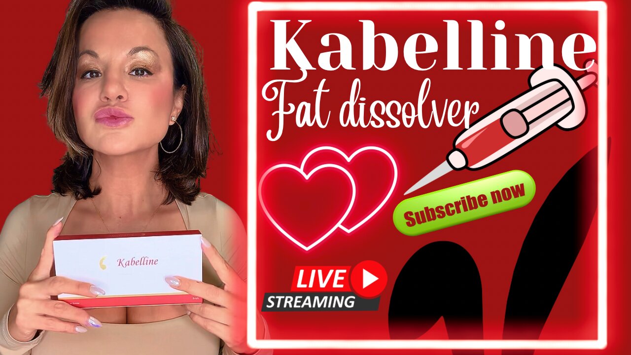 ✨ DIY Kabelline Fat Dissolver upper abdominal area.