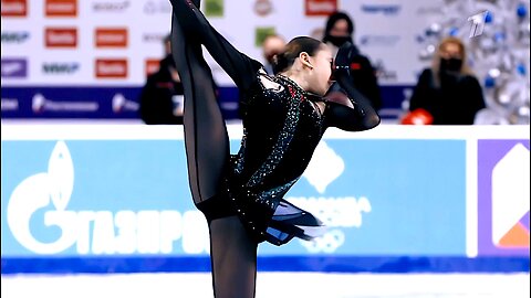 Камила Валиева Kamila VALIEVA🇷🇺SP & FS BTS @ 2021 Russian Champs (14 months b4 Beijing) (1TV.4K)