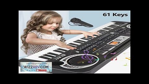 Kids Electronic Piano Keyboard 61 Keys Organ with Microphone / 24 Keys Review