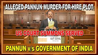 LIVE : 27-02-25 | US COURT SUMMONS SERVED AJIT DOVAL-MODI-GOVERNMENT OF INDIA | CURRENT AFFAIRS