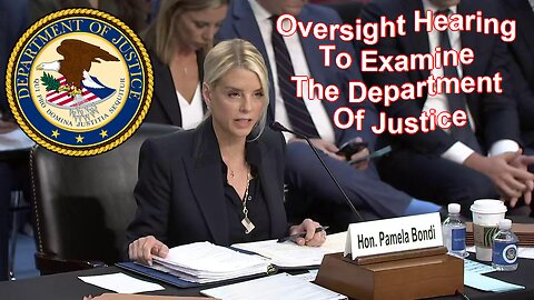 Oversight of the Department of Justice Hearing - October 07, 2025
