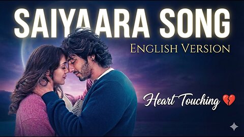 Saiyaara (English Version) - The Most Heart Touching Song You Will Hear Today 💔