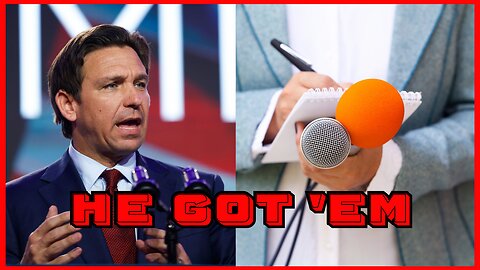 Shorts: Ron DeSantis Lit Up This Reporter