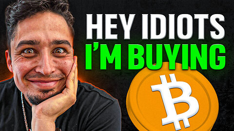 Bitcoin MEGA CRASH! (WHY I'm BUYING)