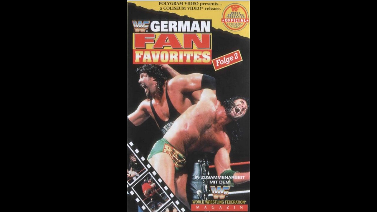 WWF German Fan Favorites Folge 2 VHS (1994) - Coliseum Video