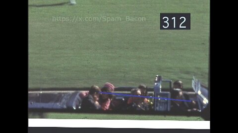 HD Zapruder Film plus the driver shooting JFK