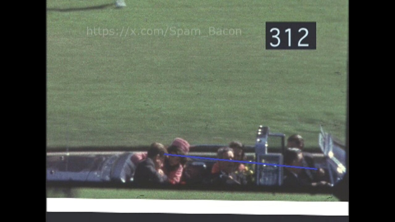 HD Zapruder Film plus the driver shooting JFK