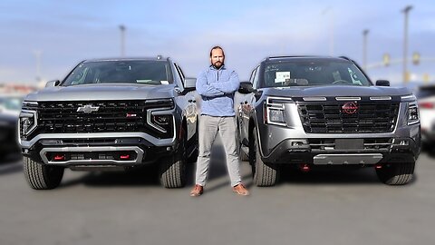 NOT EVEN CLOSE! //2026 Tahoe Z71 vs 2026 Armada PRO-4X//