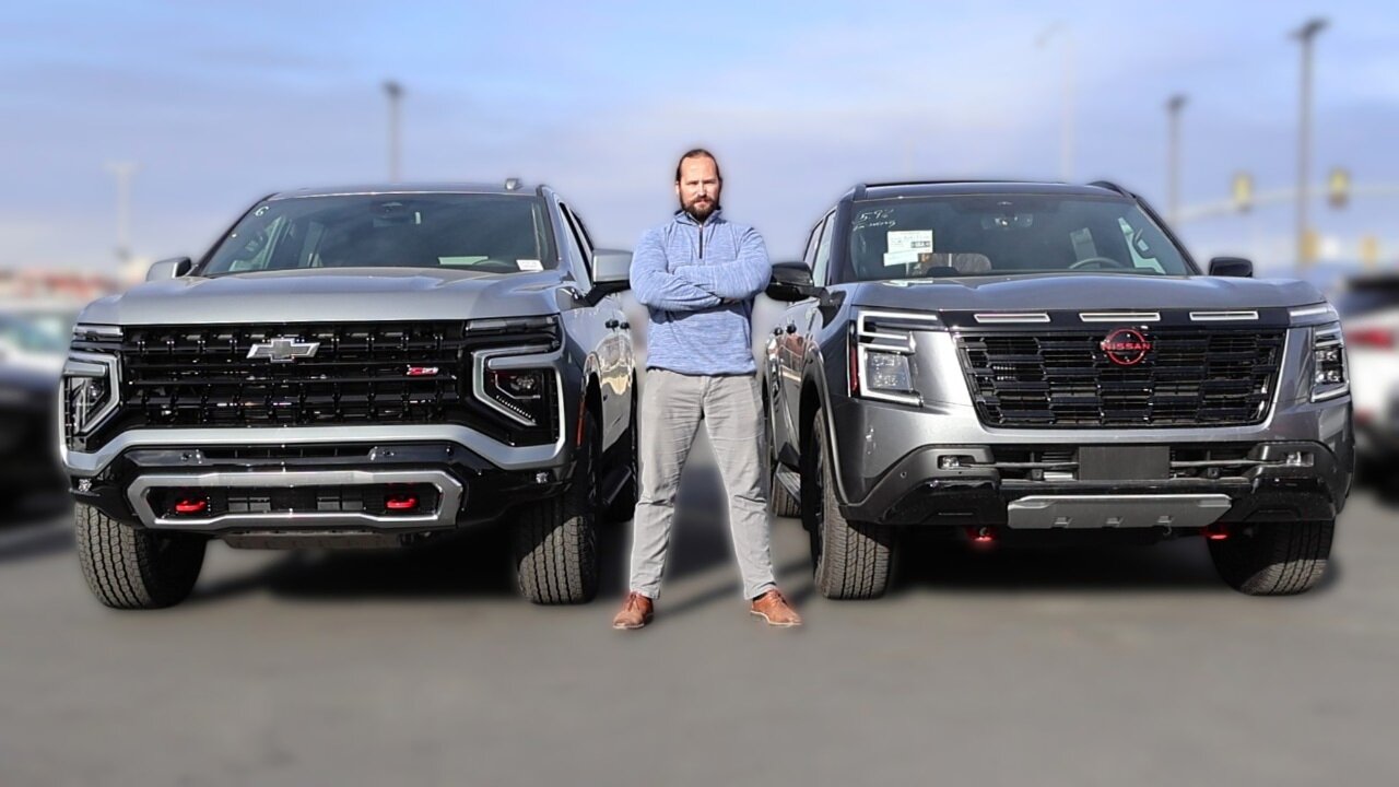 NOT EVEN CLOSE! //2026 Tahoe Z71 vs 2026 Armada PRO-4X//