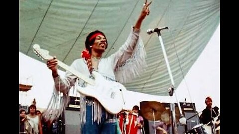 Red House ( Blues ) ~ Jimi Hendrix Live at WOODSTOCK