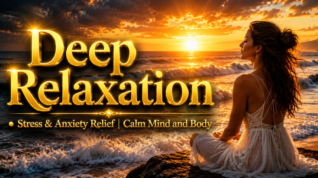 Deep Relaxation. Stress and Anxiety Relief/Calm the Mind and Body