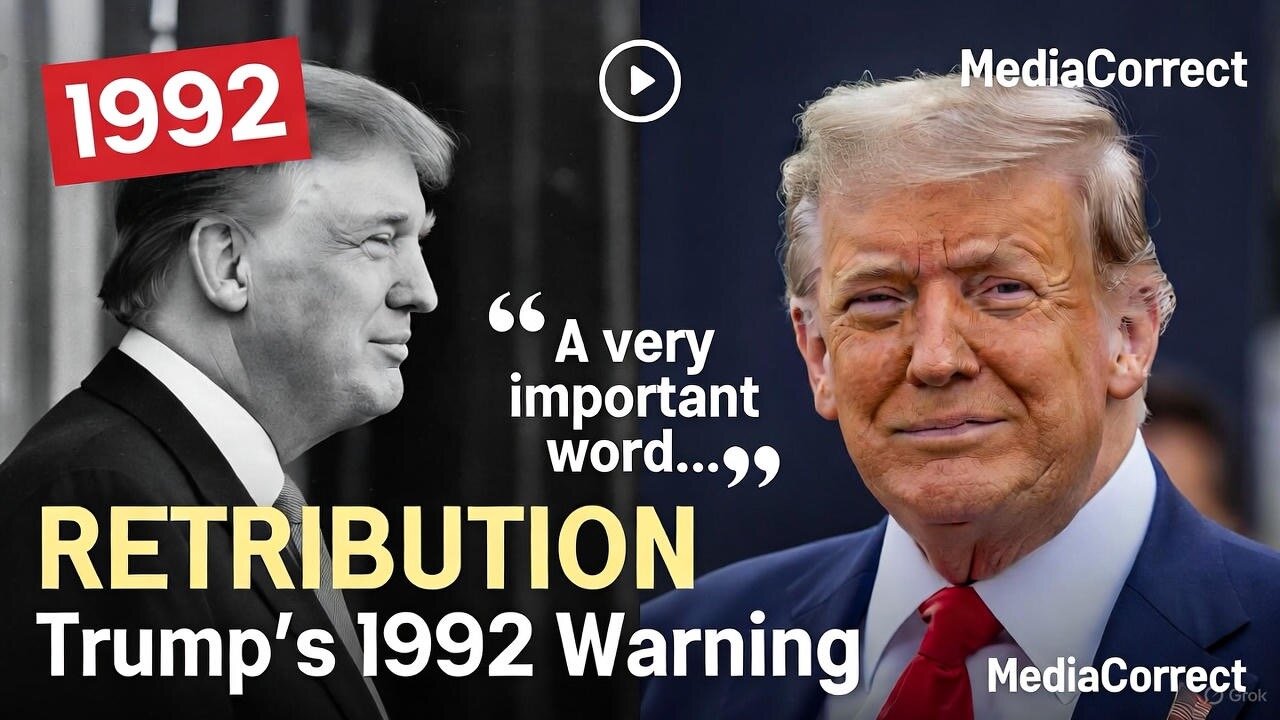 Trump's 1992 Interview Reveals His Core Belief on Retribution | Unedited Charlie Rose Conversation