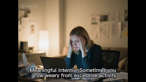 Meaningful intention