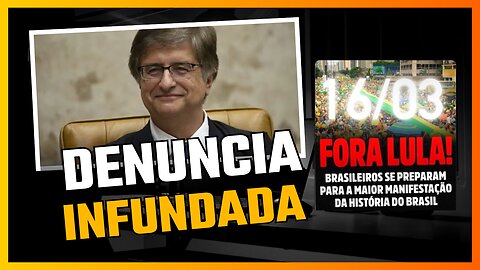 Denuncia infundada do PGR