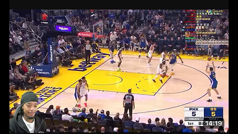 Flight reacts to phoenix suns vs Golden State Warriors game highlights