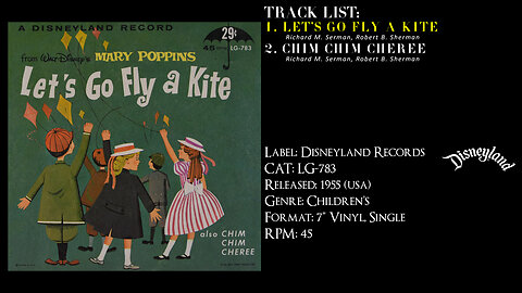 Bill Lee ‎– Let's Go Fly A Kite (Full Record) – 1964– CAT.# LG 783
