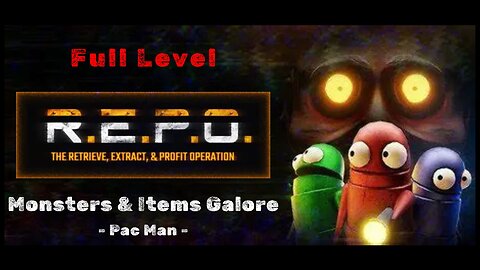 Monsters & Items Galore | Pac Man - Full Level