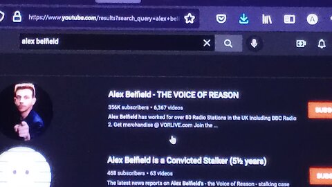 #alexbelfield, #jeremyvine, stalking the stalker, #NEW