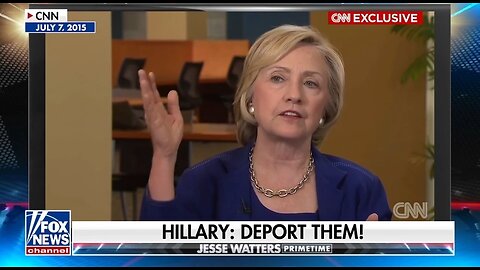 Hillary in 2015: DEPORT Illegal Aliens