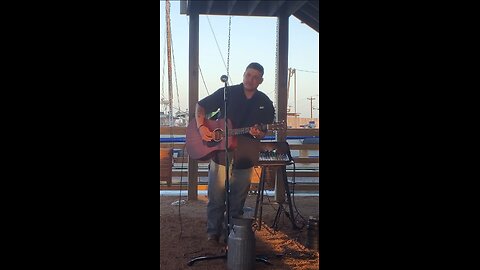 Johnny Kiser, "Monday Morning Merle" (cover) (wind interference)