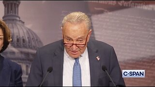 Chuck Schumer Whines Because Trump Suspends Federal Spending