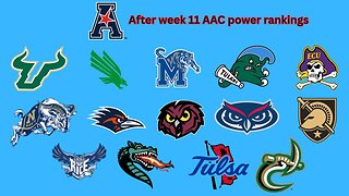 AAC power rankings after week 11