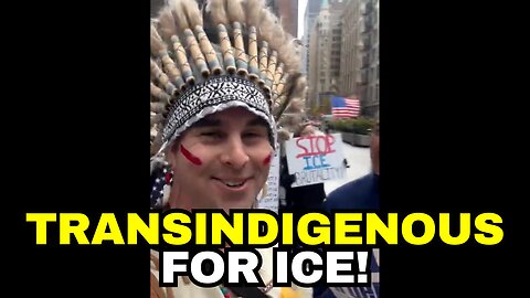 TRANSINDIGENOUS Man Supports ICE: Josh Seiter Strikes Again!