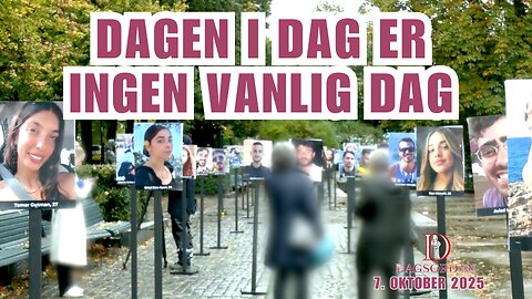 Dagen i dag er ingen vanlig dag | 7. Oktober 2025