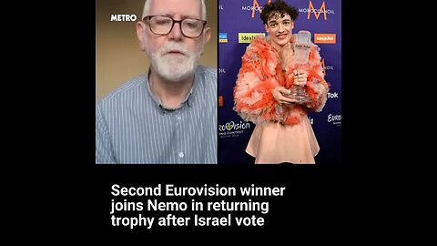 ESC-Gewinner Nemo und McGettigan geben Trophäen zurück