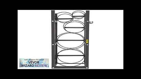 VEVOR Refrigerant Tank Rack with 2-30lb and Other 3 Saving Space Cylinder Review