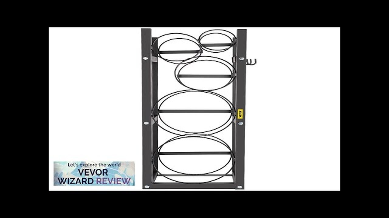 VEVOR Refrigerant Tank Rack with 2-30lb and Other 3 Saving Space Cylinder Review