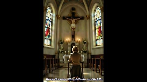 Keep Praying, Stand Back, and Let Go