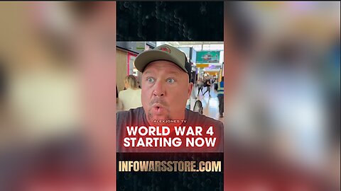 Alex Jones: World War 4 is Starting Now - 10/12/25