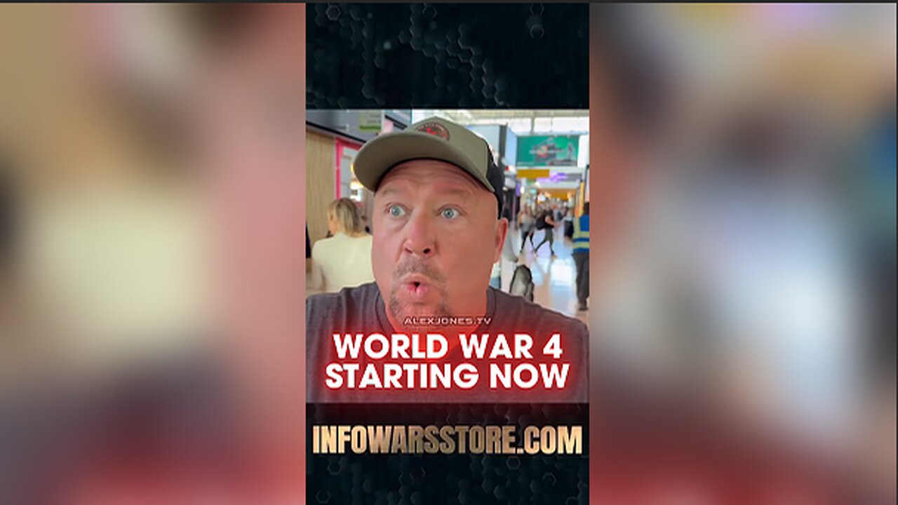 Alex Jones: World War 4 is Starting Now - 10/12/25